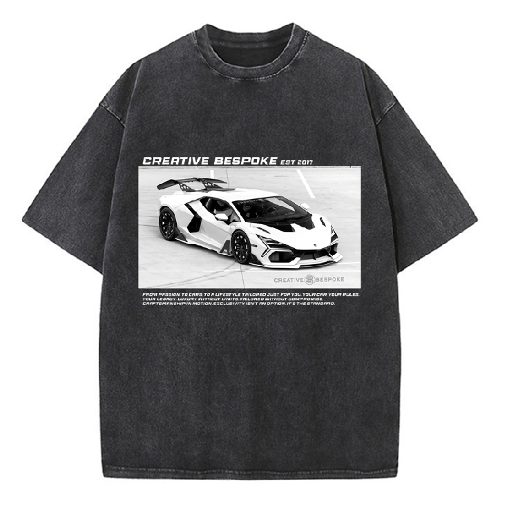 Creative Bespoke “Supercar Edition” Graphic Tee
