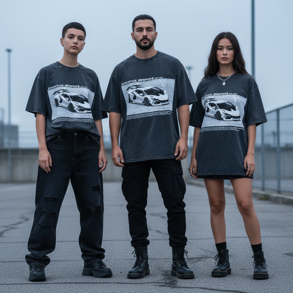 Creative Bespoke “Supercar Edition” Graphic Tee