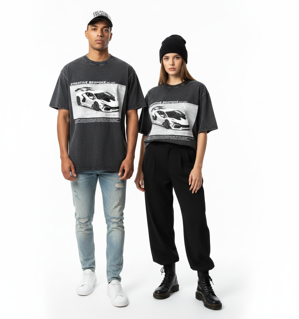 Creative Bespoke “Supercar Edition” Graphic Tee