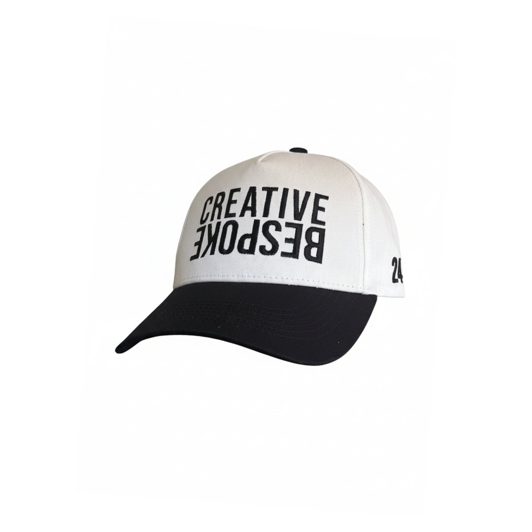 CREATIVE BESPOKE PINK – Adjustable Cap white